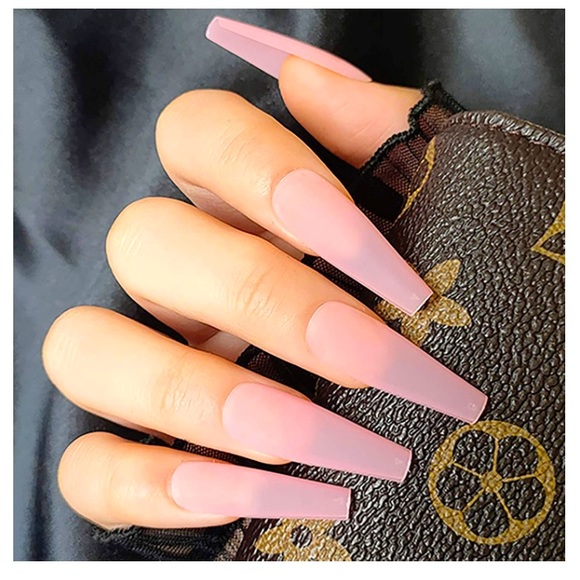 💌BO/GO$6 Pink Nails Coffin 20pcs Press On False nails (20 nails)… - Picture 6 of 6